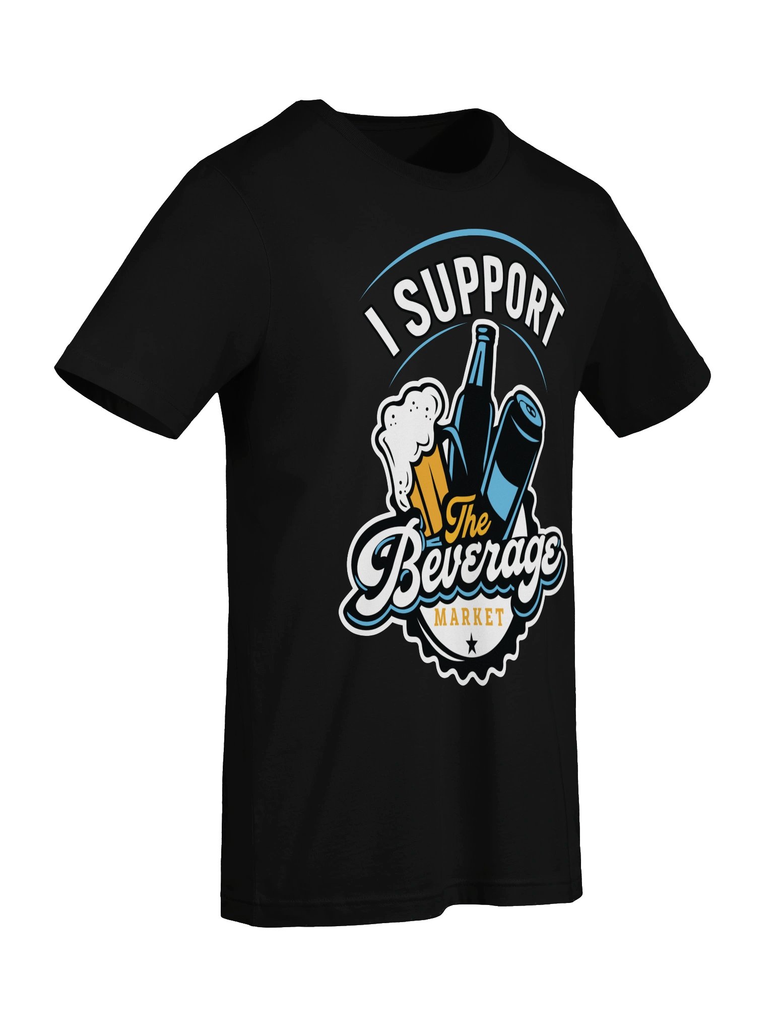 Single Side Unisex Support Shirt - Blue Accents product image (69)