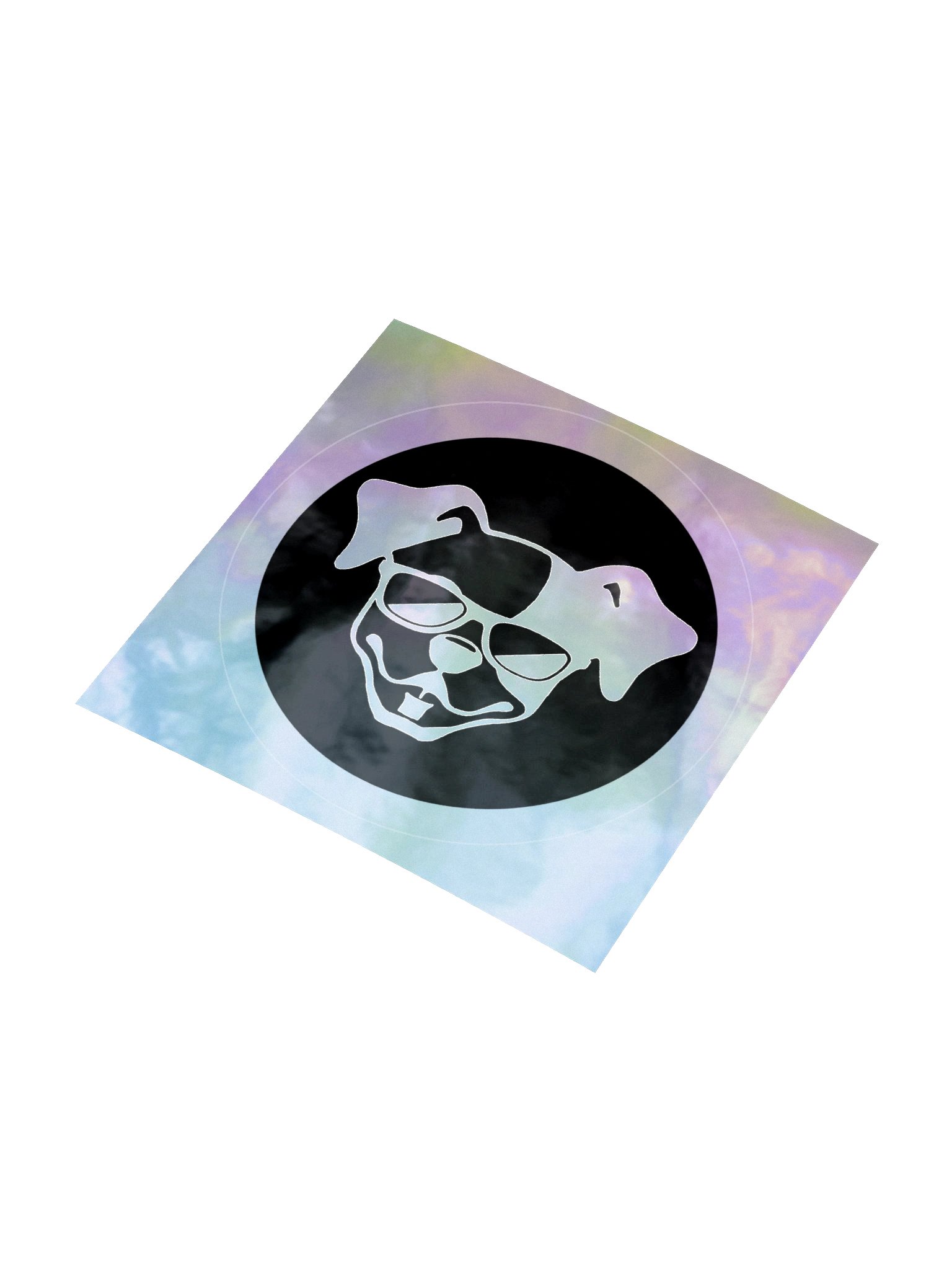 Large Holographic Sticker - Round Cut product image (3)