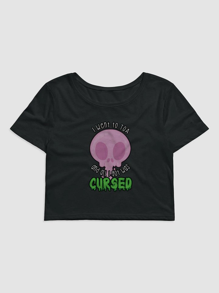 All I Got Was Cursed - Paladin - Crop Tee product image (1)