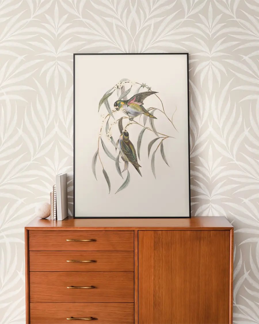 Framed Art Mockup on Wooden Sideboard product image (3)
