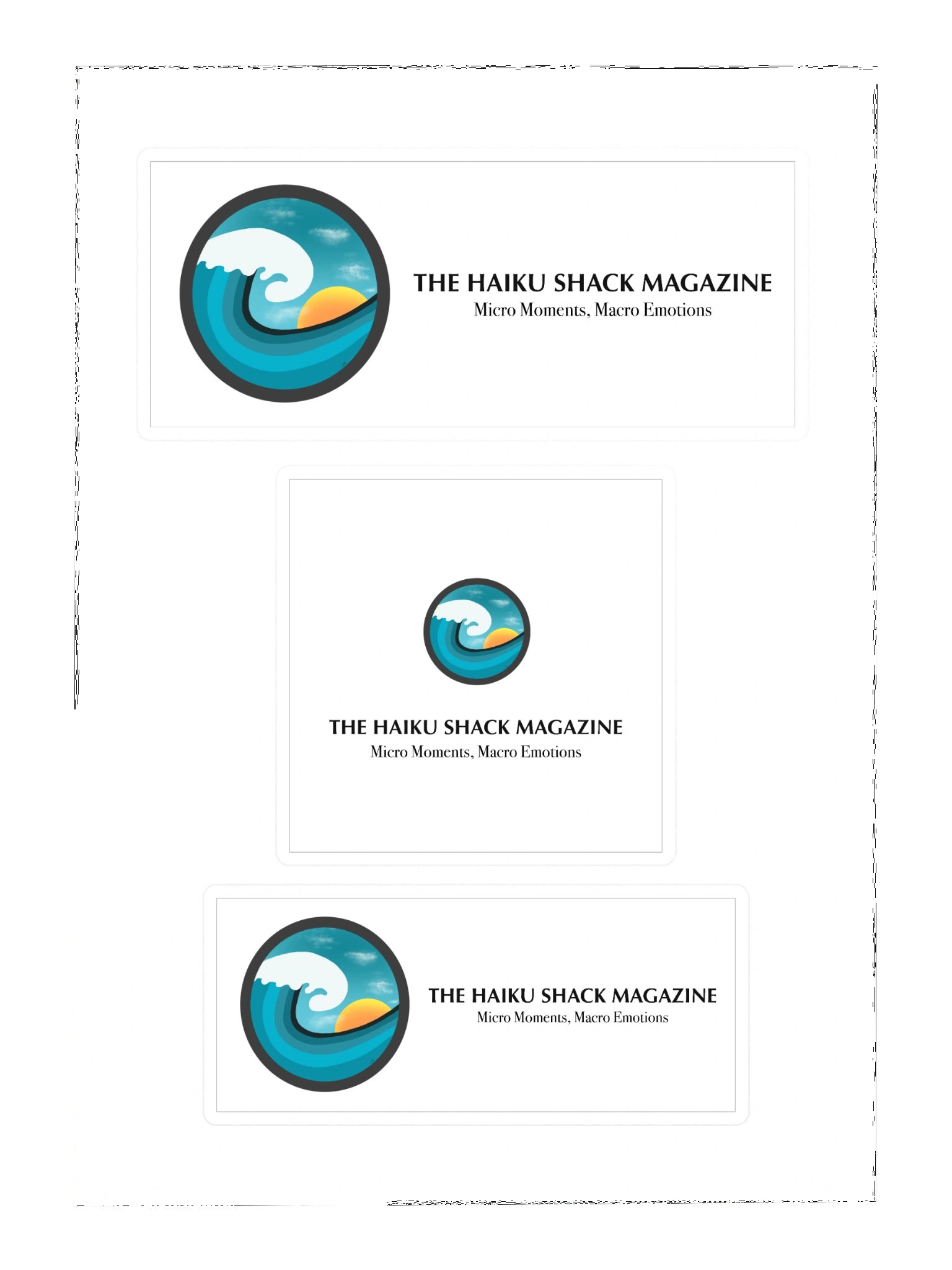 The Haiku Shack Magazine - Stickers product image (3)