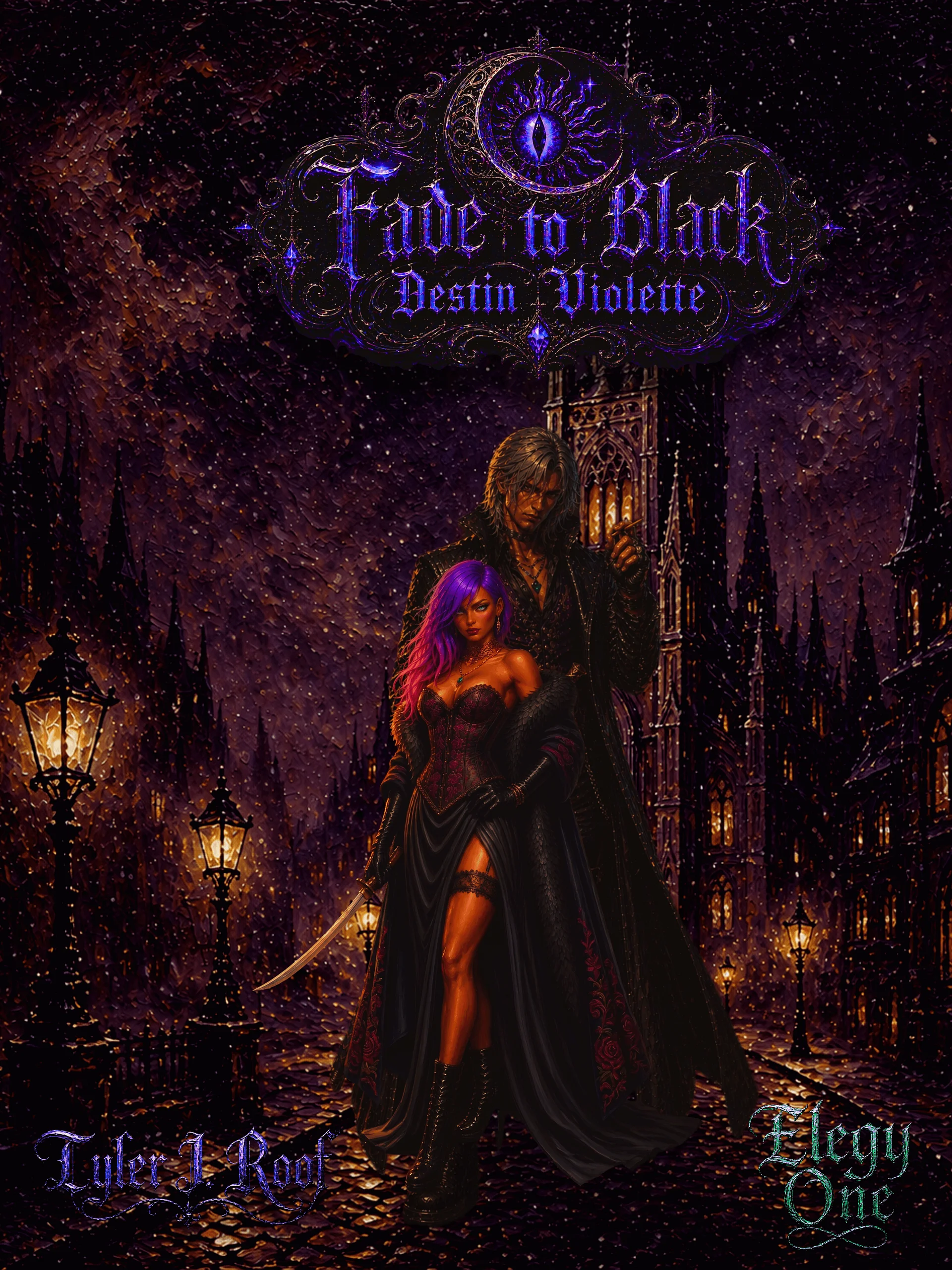 Fade to Black: Destin Violette Full Cast Ardent Noir Fantasy Romance Audio Chronicles (Noir Edition) product image (1)