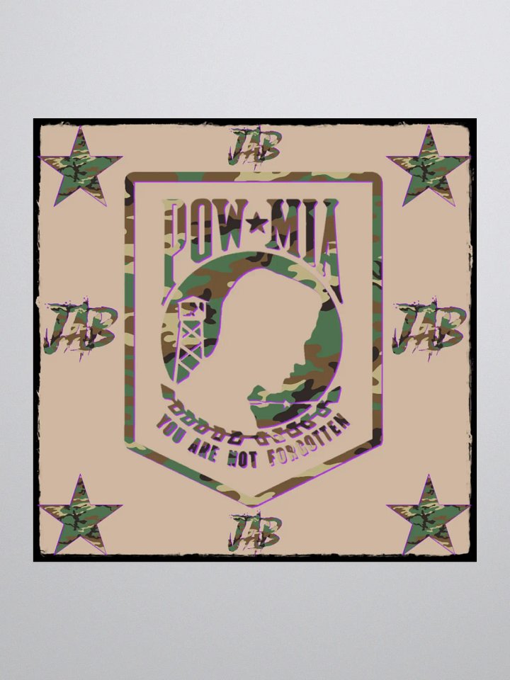 POW MIA JAB STICKER product image (2)