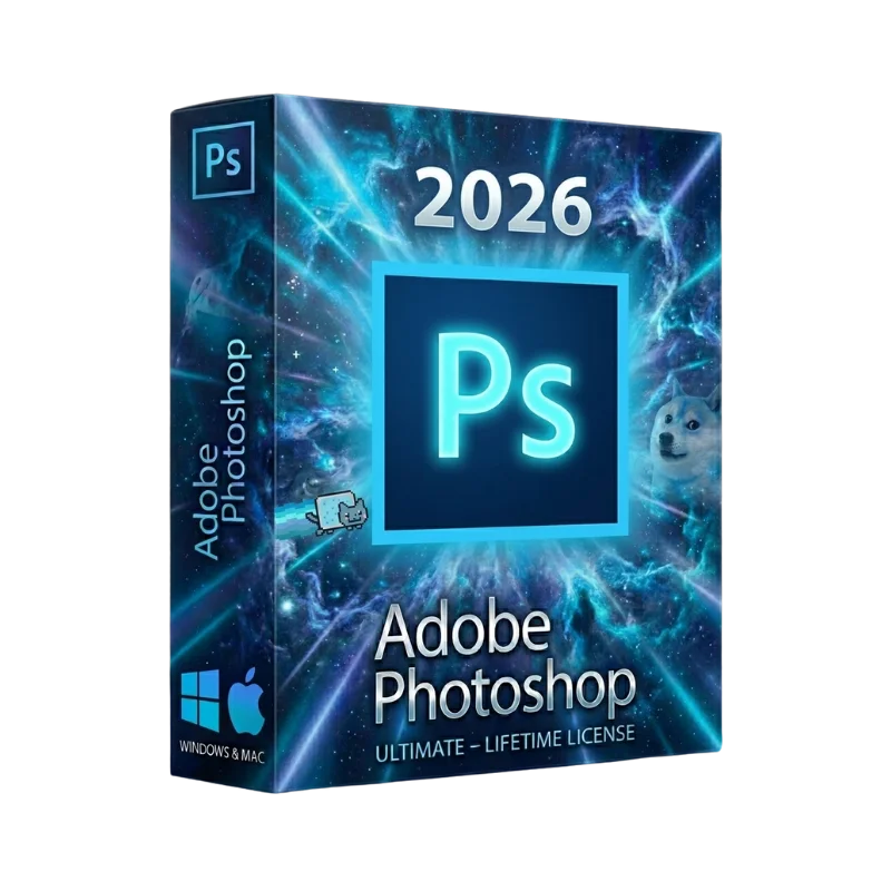 Adobe Photoshop 2026 – Professional Photo Editing & Graphic Design Software | Lifetime License | Instant Download product image (1)