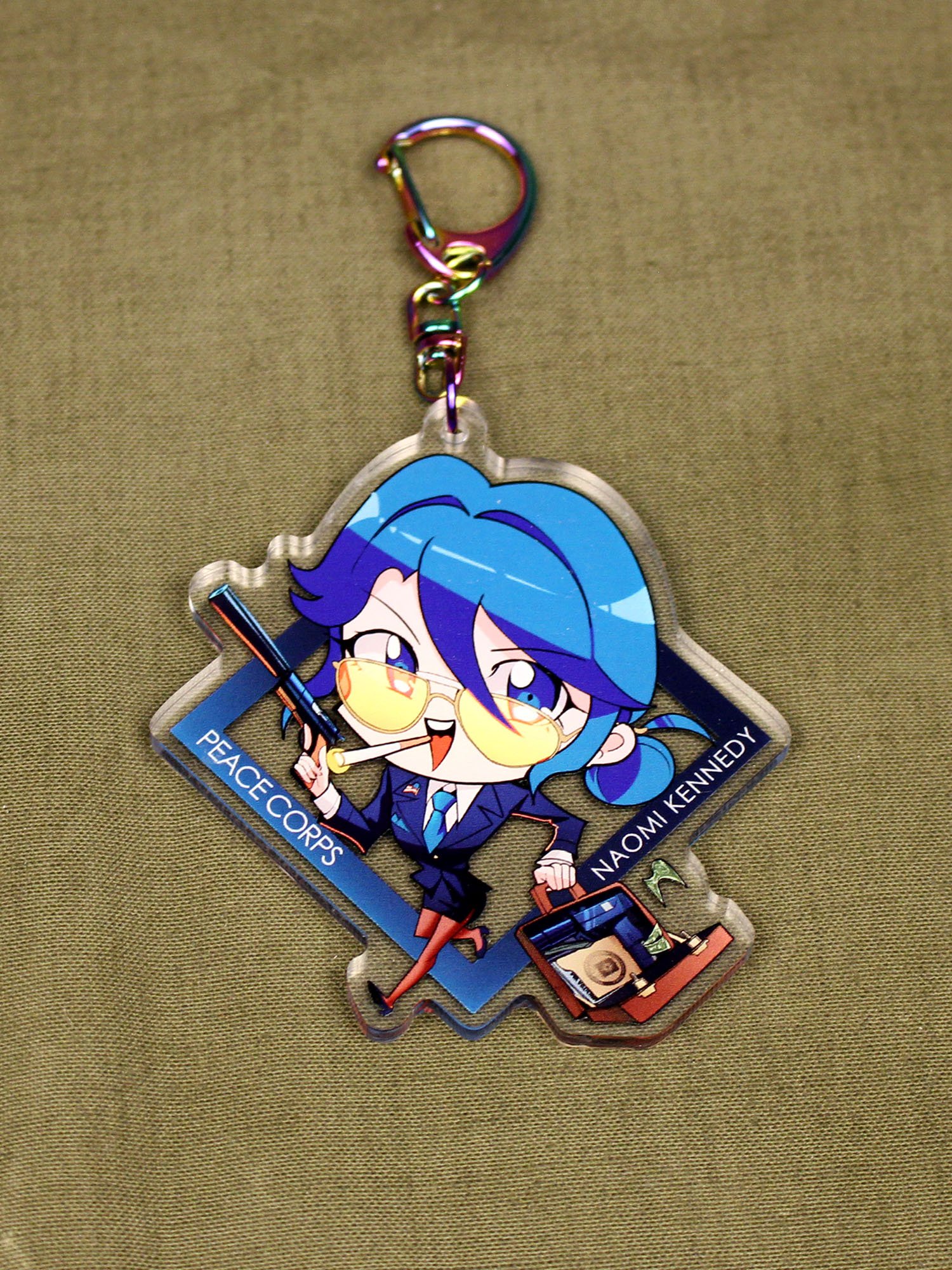 Naomi "Bluebird" Kennedy - Atomic Briefcase Keychain product image (1)