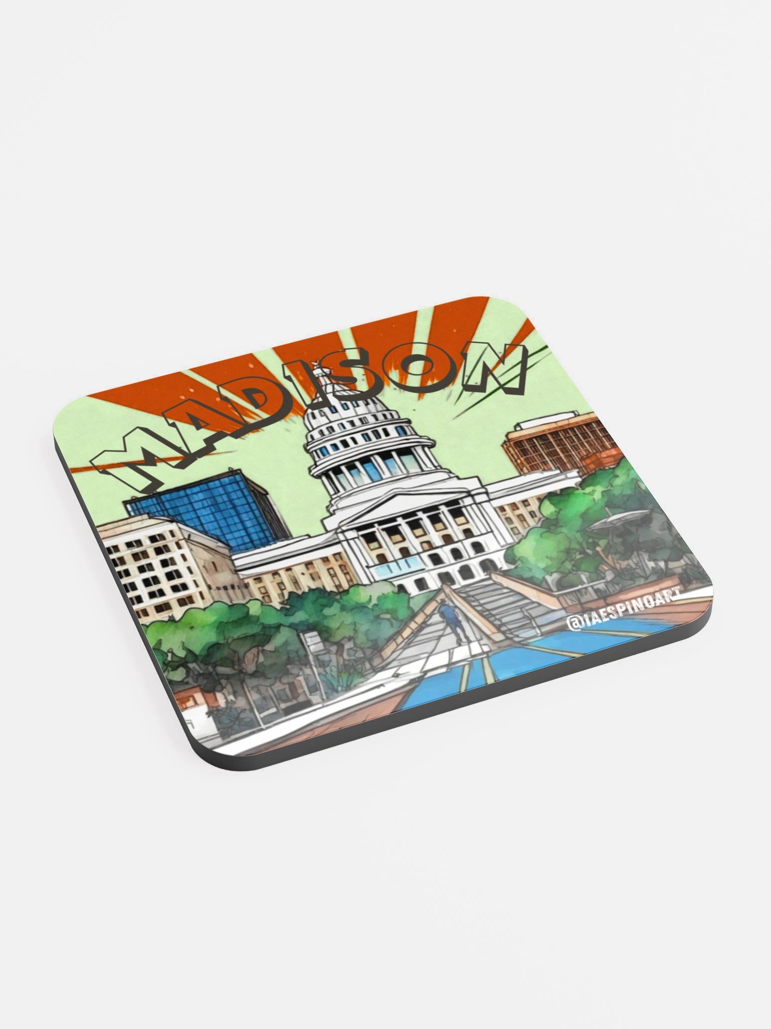 Madison Gloss Coaster product image (2)