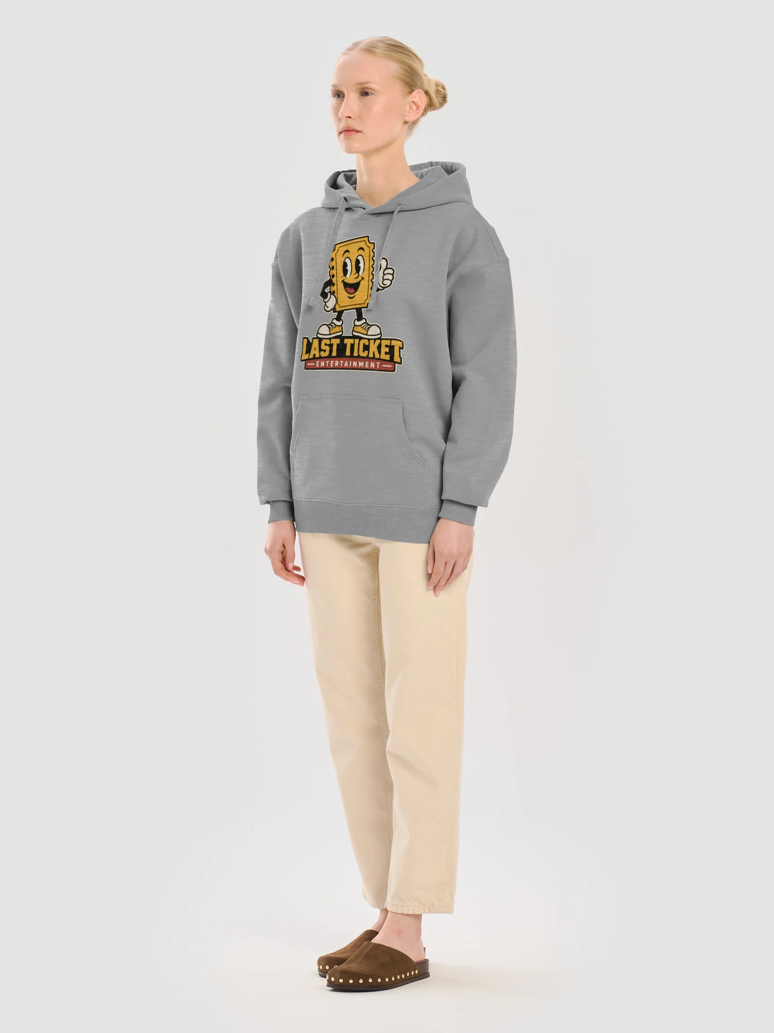 Last Ticket Entertainment Relaxed Hoodie product image (11)