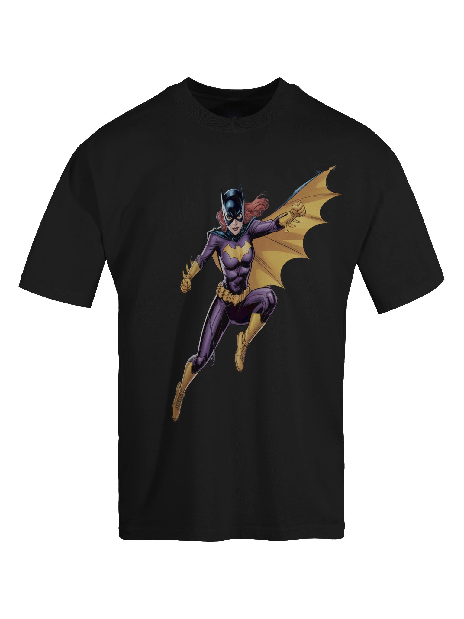 Batgirl Fury Flight Oversized Faded T-Shirt product image (1)