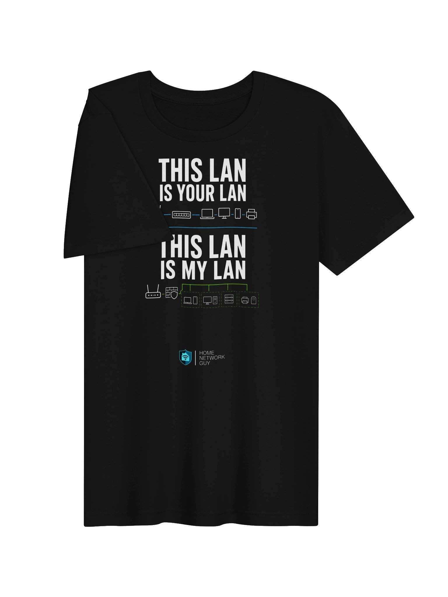"This LAN Is Your LAN, This LAN Is My LAN" T-Shirt product image (26)
