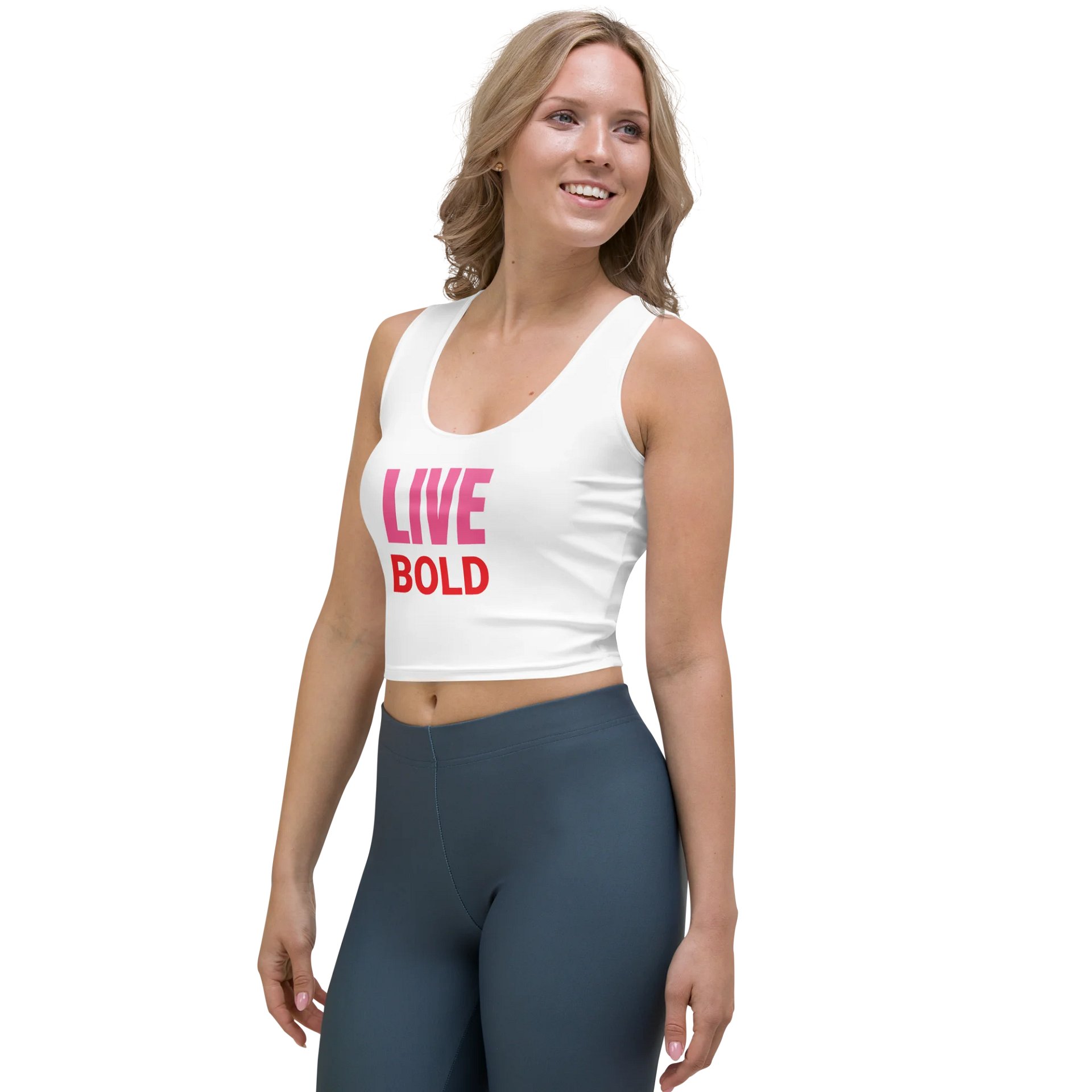 Musti LIVE BOLD All-Over Crop Tee product image (3)