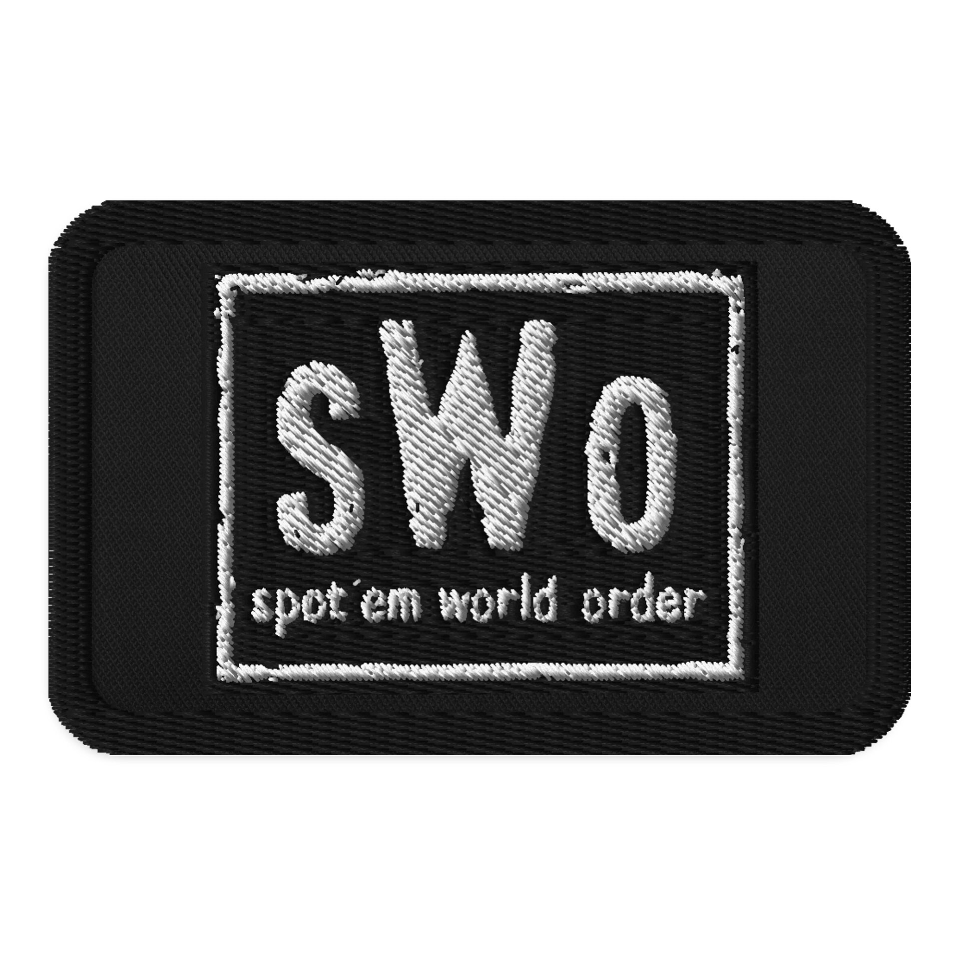 SWO EMBROIDERED PATCH product image (1)
