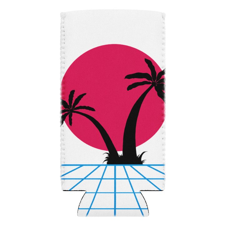 Retro Sunset Coozie Can Cooler product image (2)