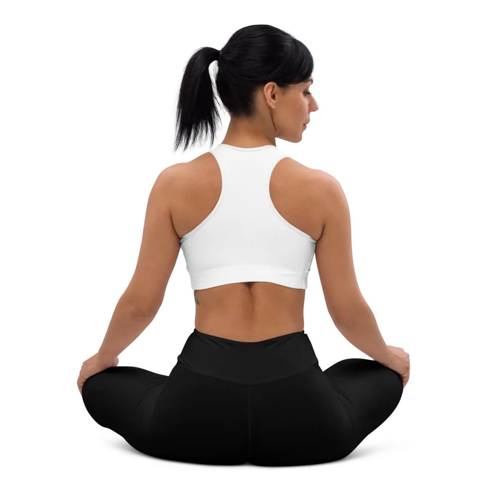 Pure Black High-Waist Leggings product image (2)