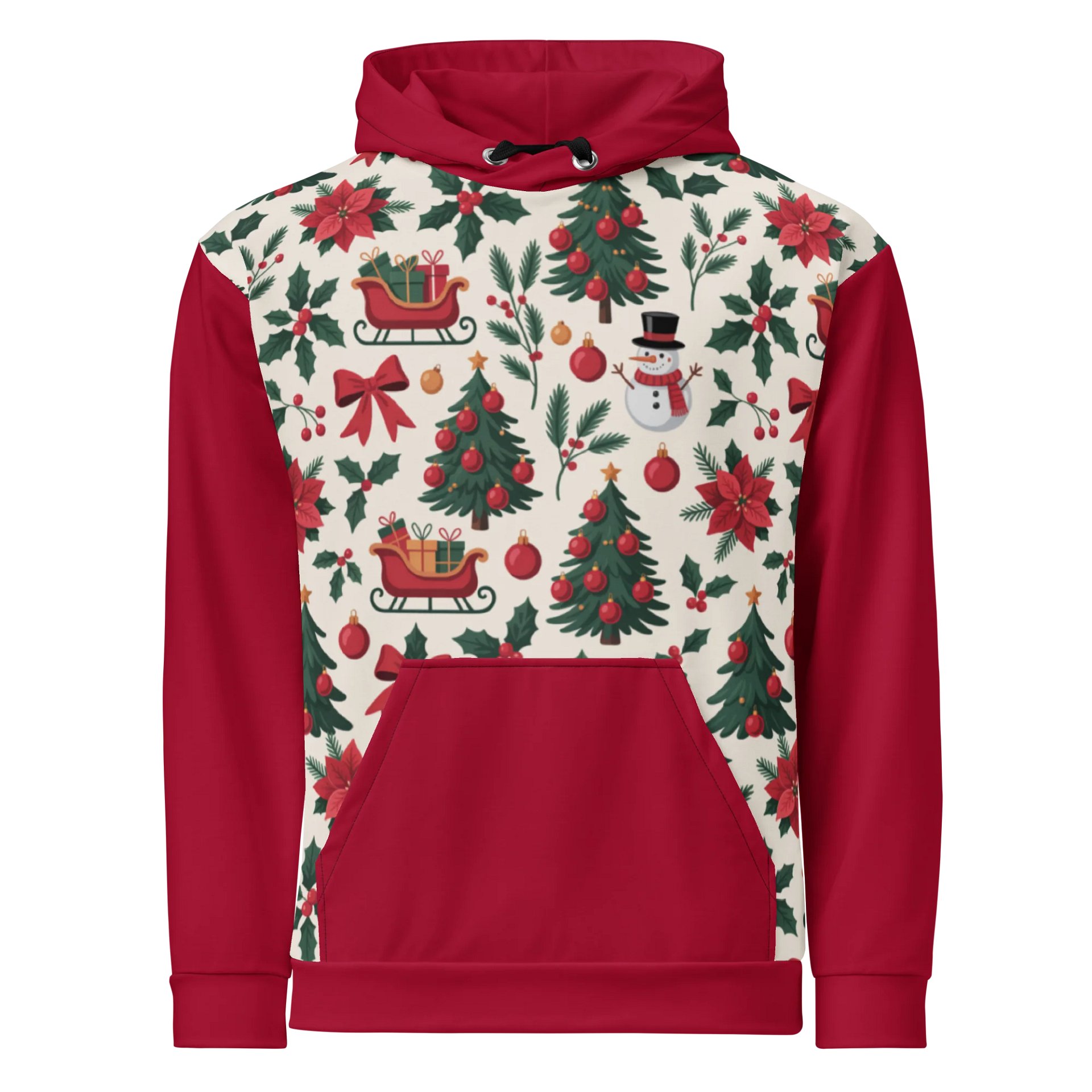 Vintage Christmas Sleigh Hoodie product image (4)
