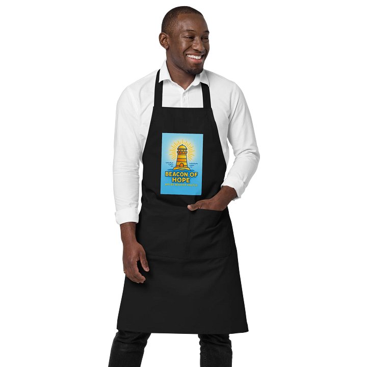 Radiant Lighthouse Organic Cotton Apron product image (1)