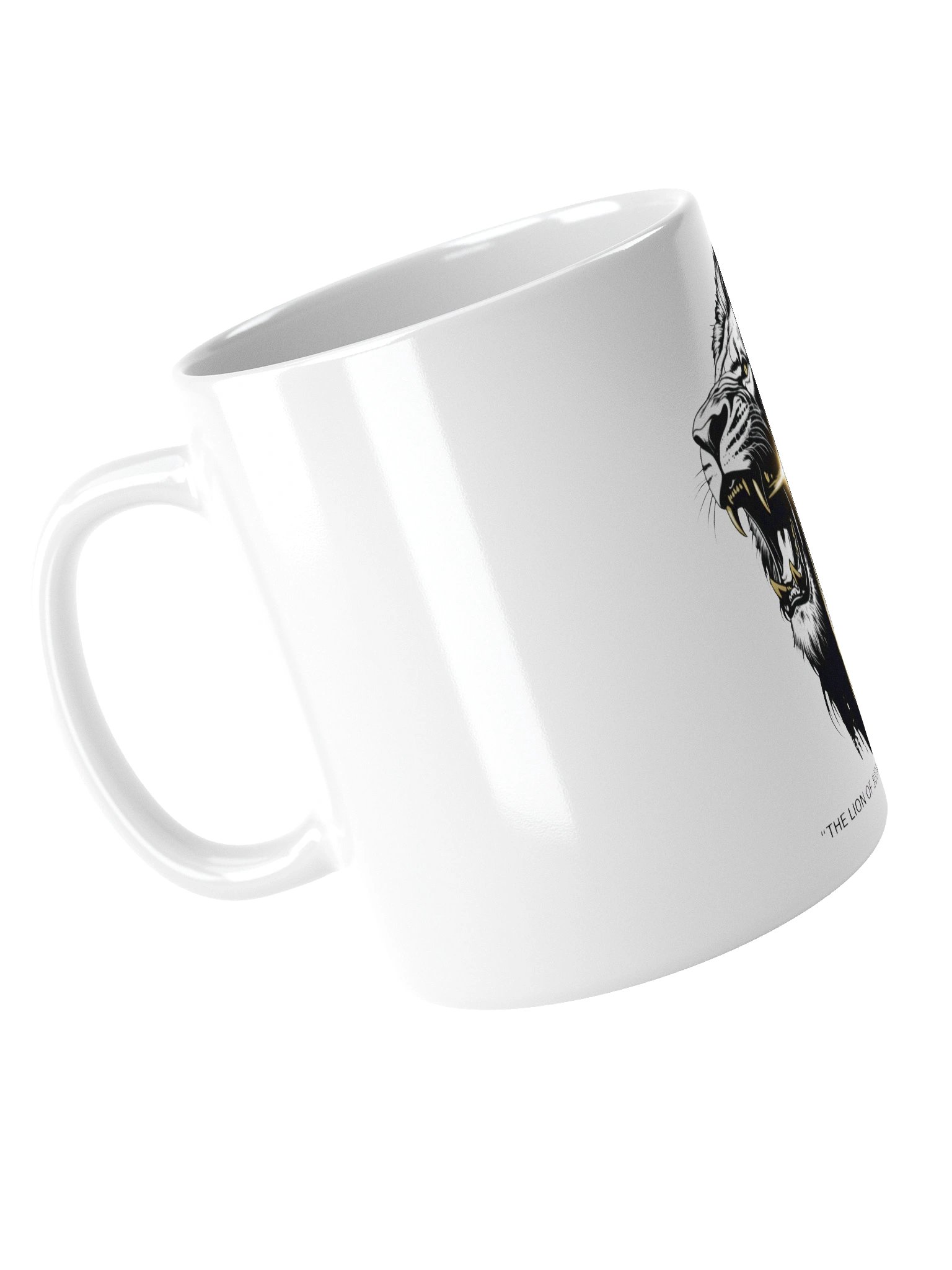 Divine Roar White Glossy Mug product image (12)