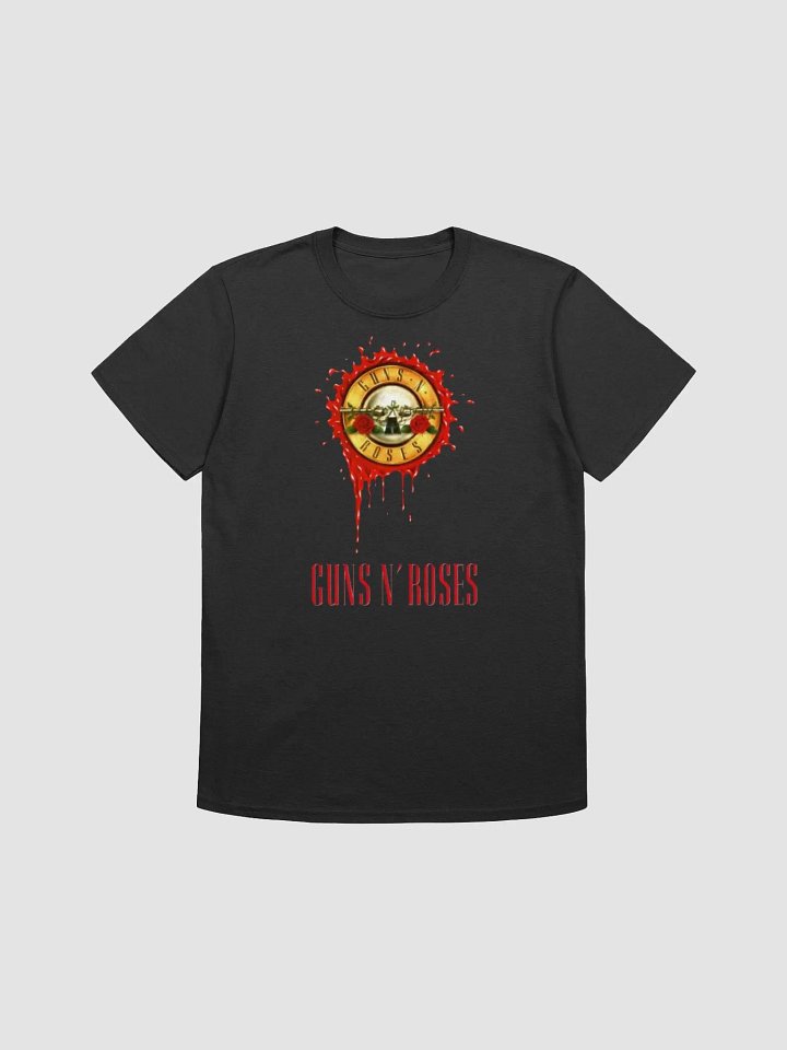 Guns N’ Roses Bleeding Clock T-Shirt | Vintage Rose Timepiece Graphic Tee | Iconic 80s Hard Rock Era product image (1)