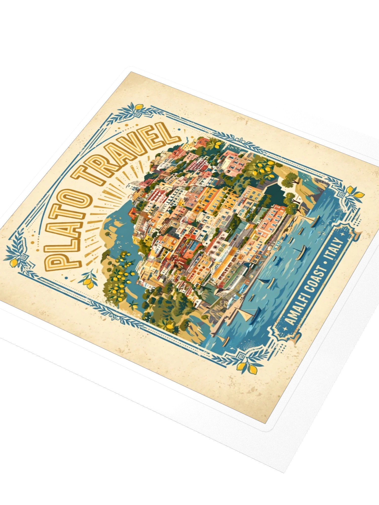 Amalfi Coast Poster Sticker product image (3)