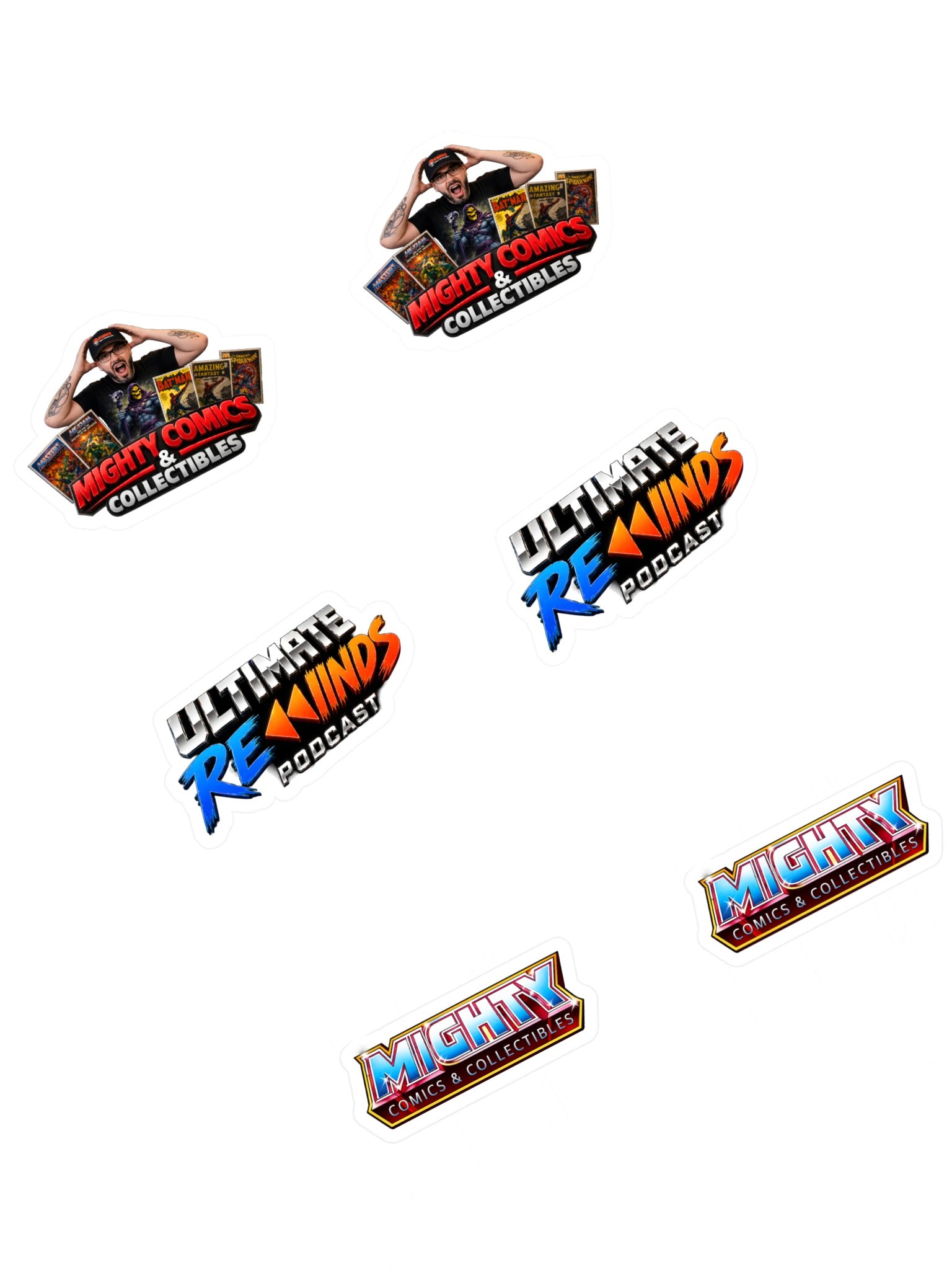 Mighty Comics Stickers product image (1)