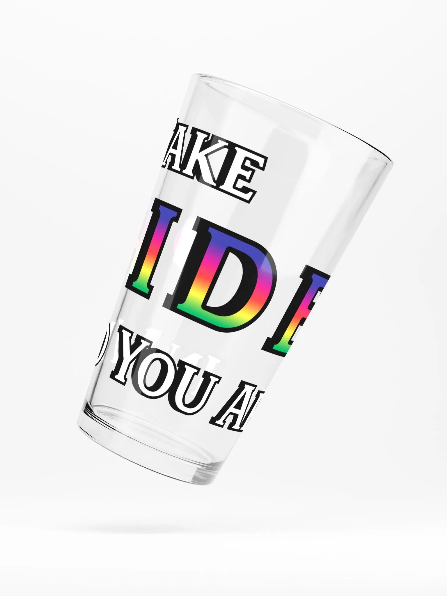 PRIDE Shaker Pint Glass product image (5)