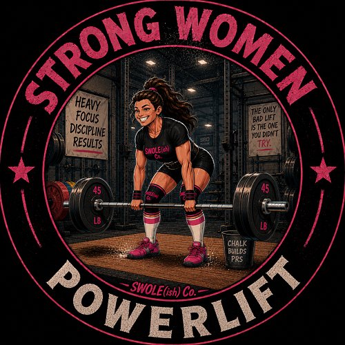 The scecond of two designs inspired by Andy Bohmer. Her content on women's powerlifitng and strength training is amazing. If ...