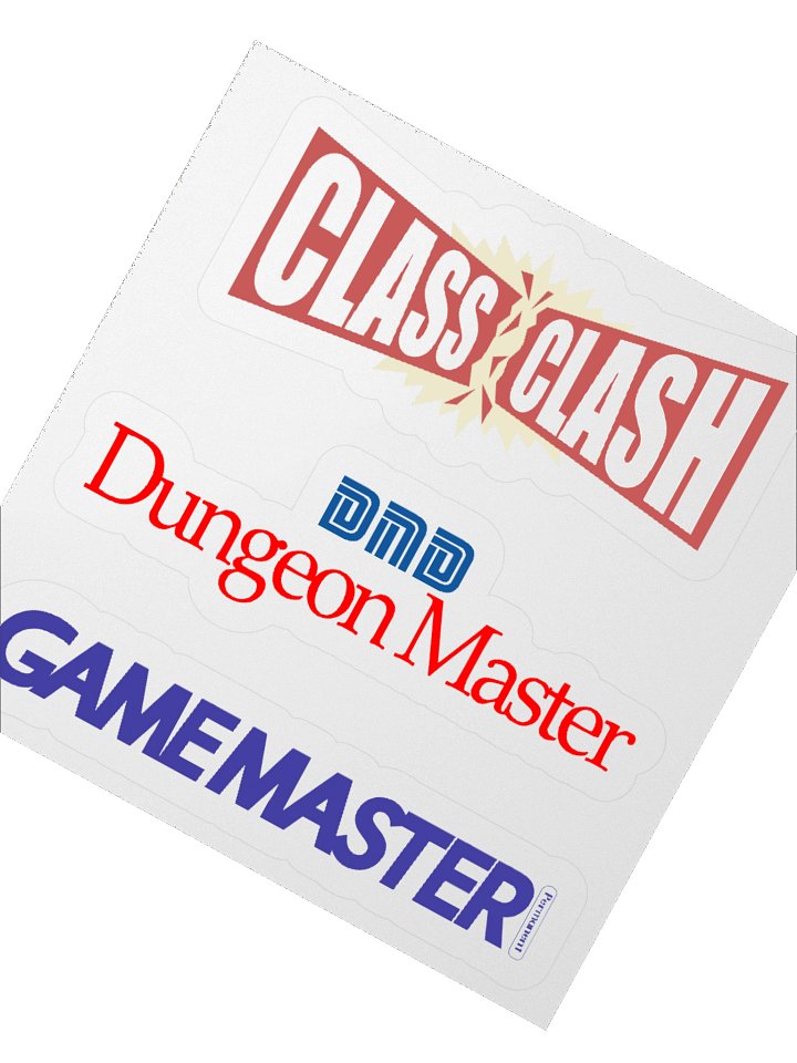 Class Clash Master Pack Kiss-Cut Sticker product image (2)