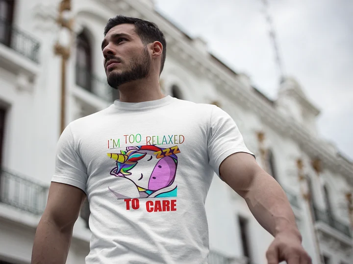 I'm Too Relaxed To Care Tee - Regular Fit product image (1)