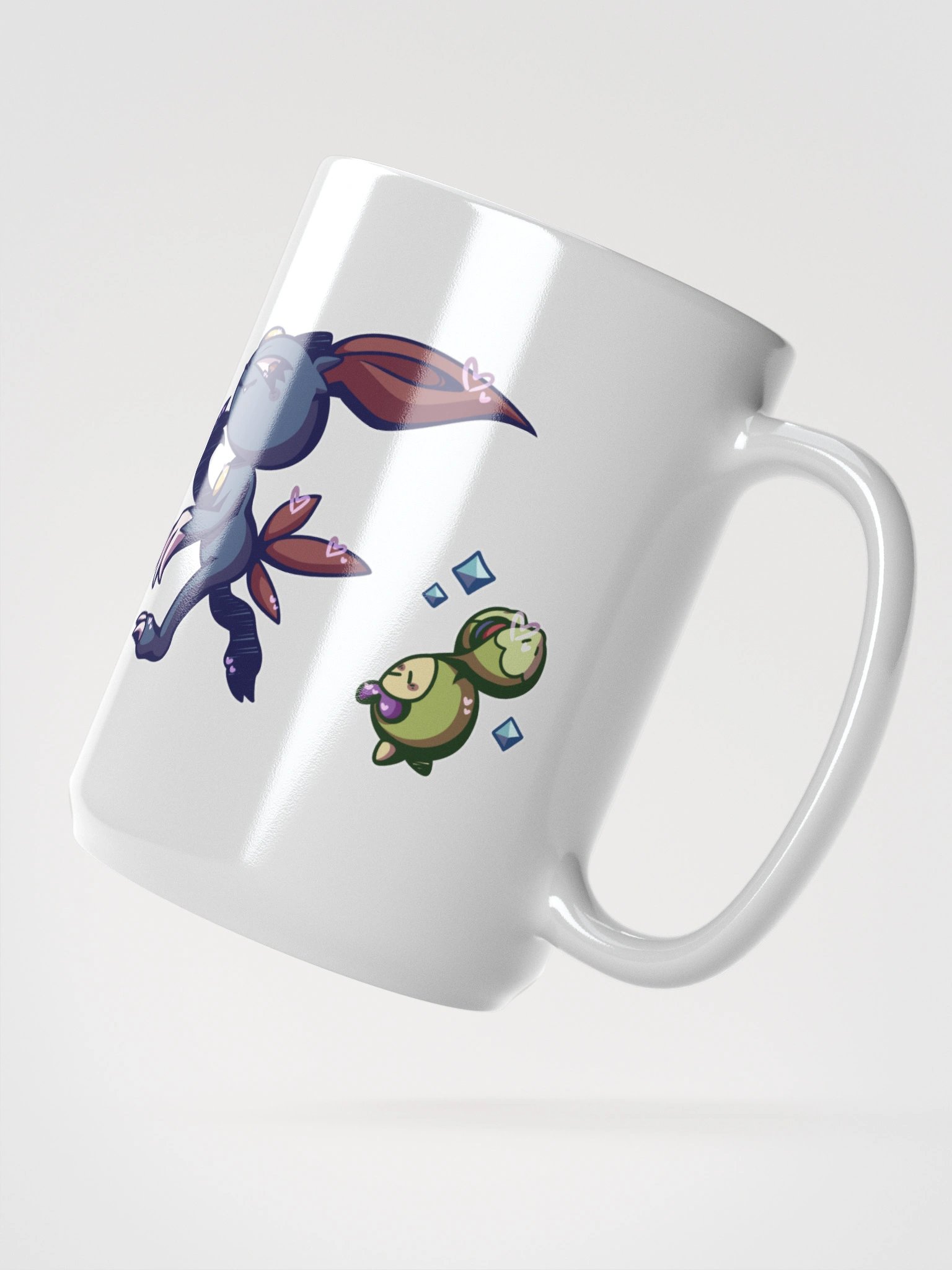 Sneasel & Budew - White Glossy Mug product image (3)