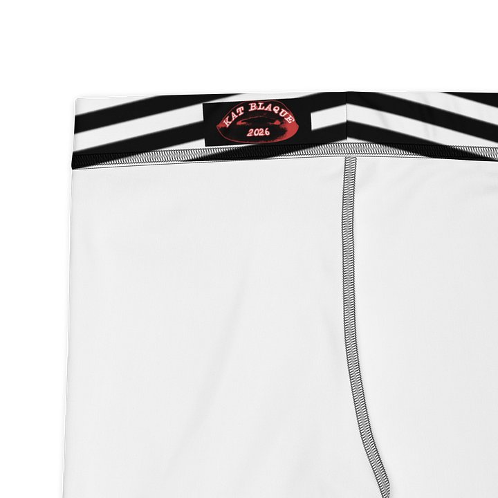 White and Blaque Stripped Capri product image (2)