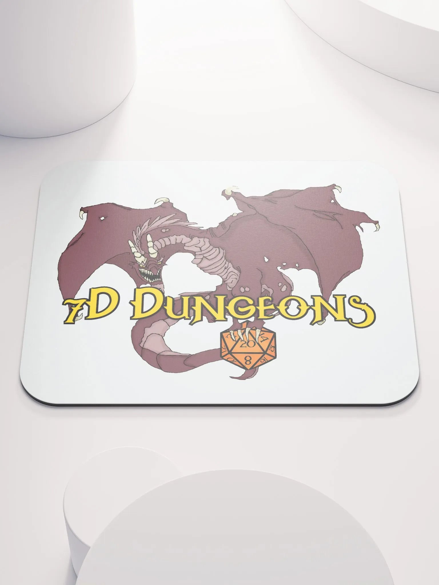7D Dungeons Mouse Pad product image (1)