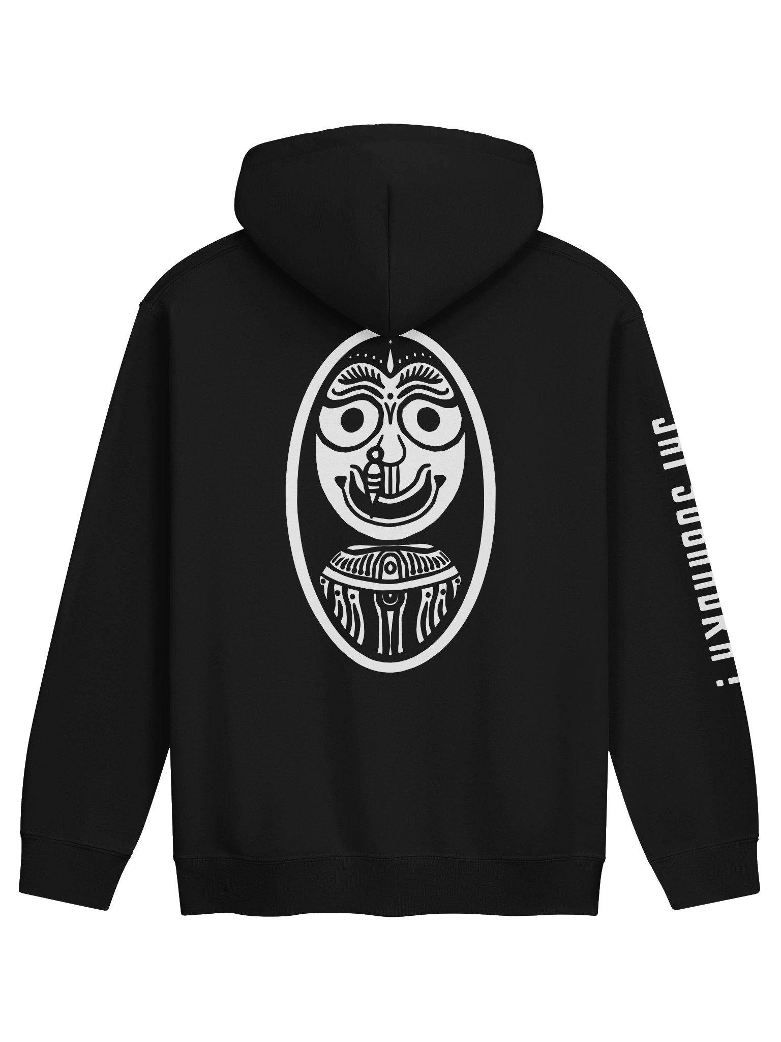 subhadra hoodie - white artwork product image (2)