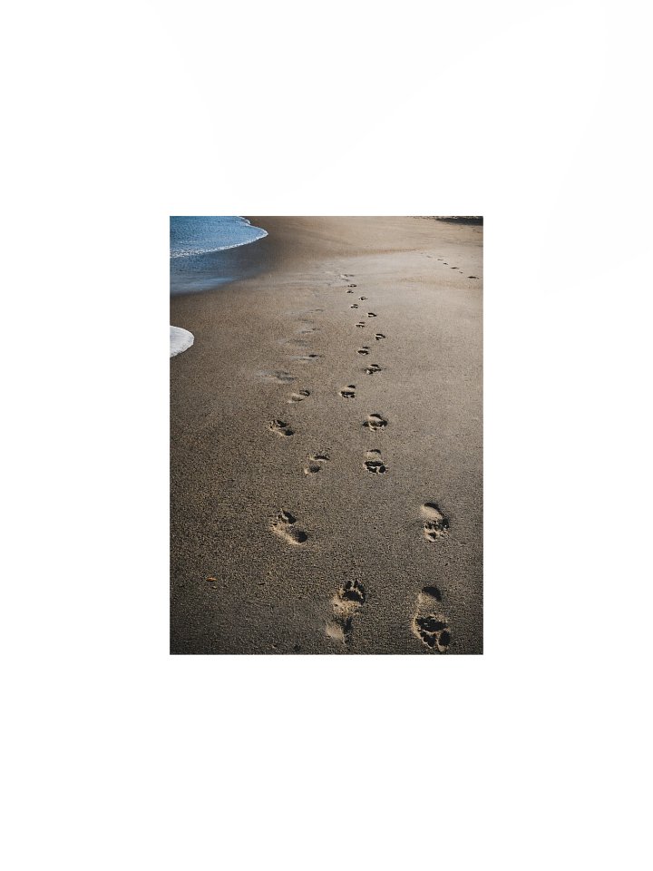 Traces in the Sand - Print product image (1)