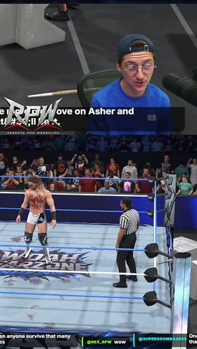 RK with the ultimate steal! 😱 #wrestling #mainevent #gaming