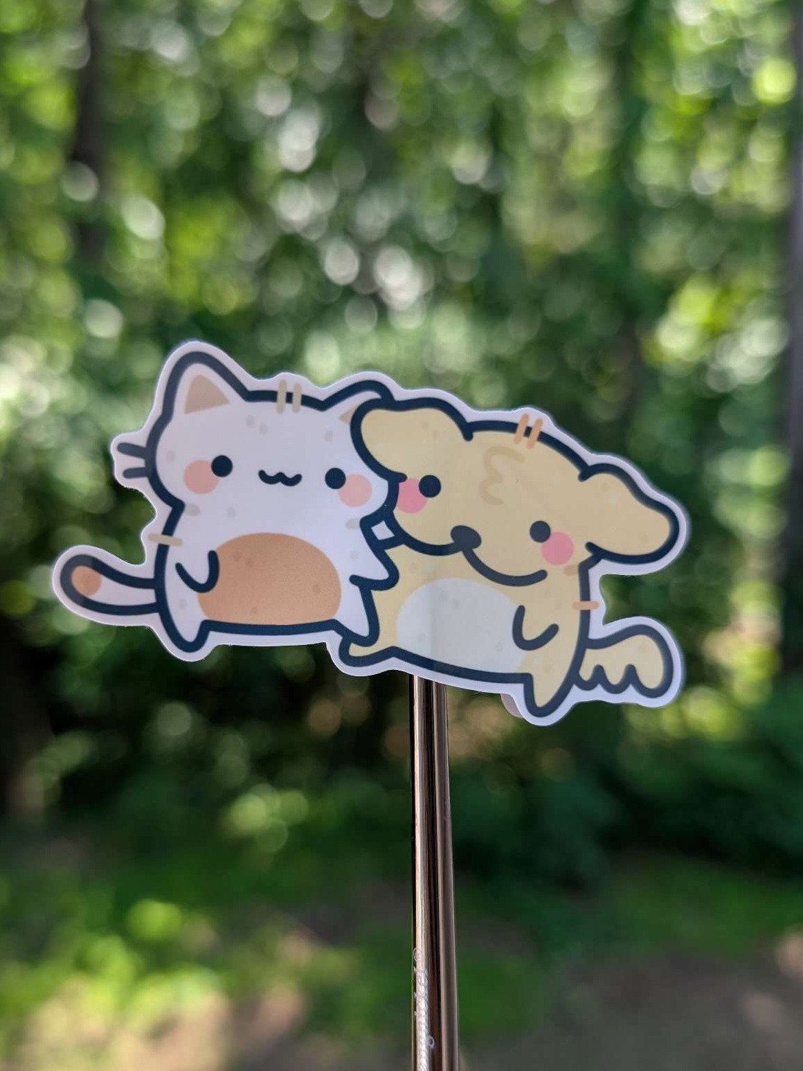 Suni and Luna Love Sticker product image (3)
