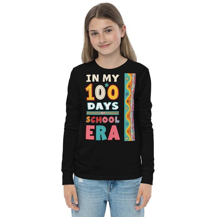 In My 100 Days of School ERA Long Sleeve Tee product image (7)