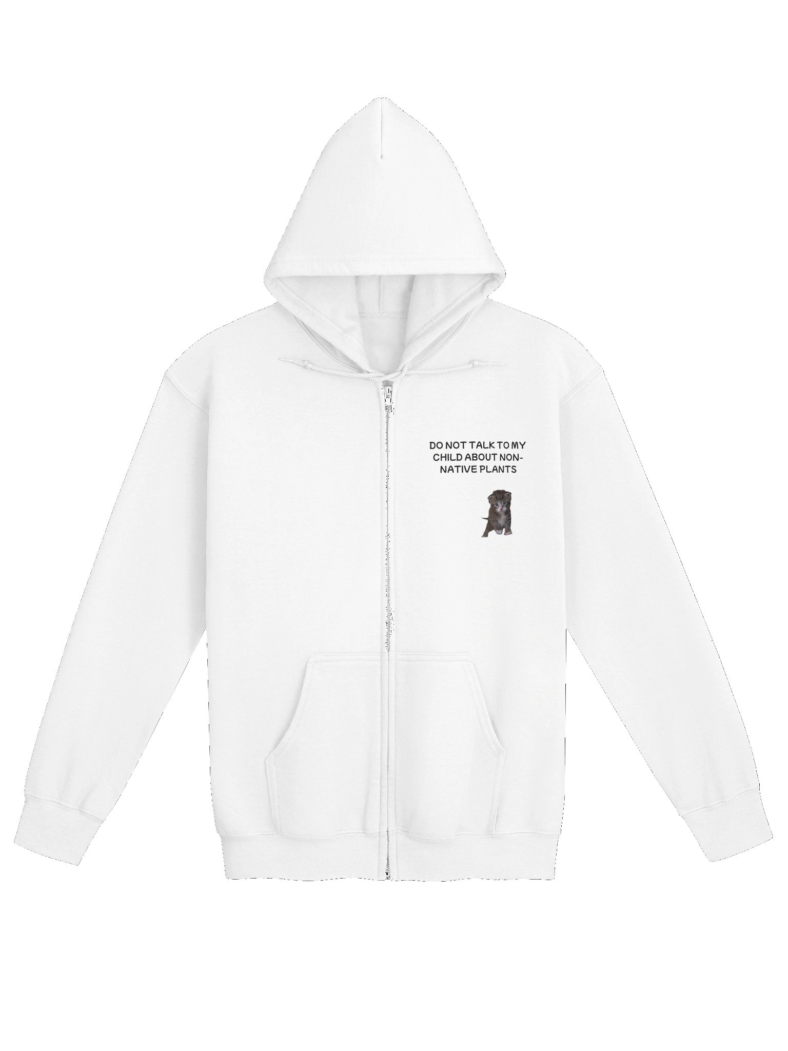 Do Not Talk to My Child About Non-Native Plants Zip Hoodie product image (34)