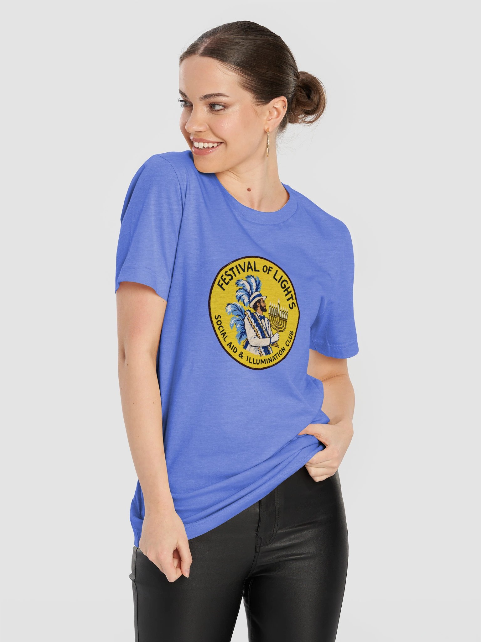 Festival of Lights Social Aid & Illumination Club Unisex Shirt | New Orleans Holiday Shirt product image (3)