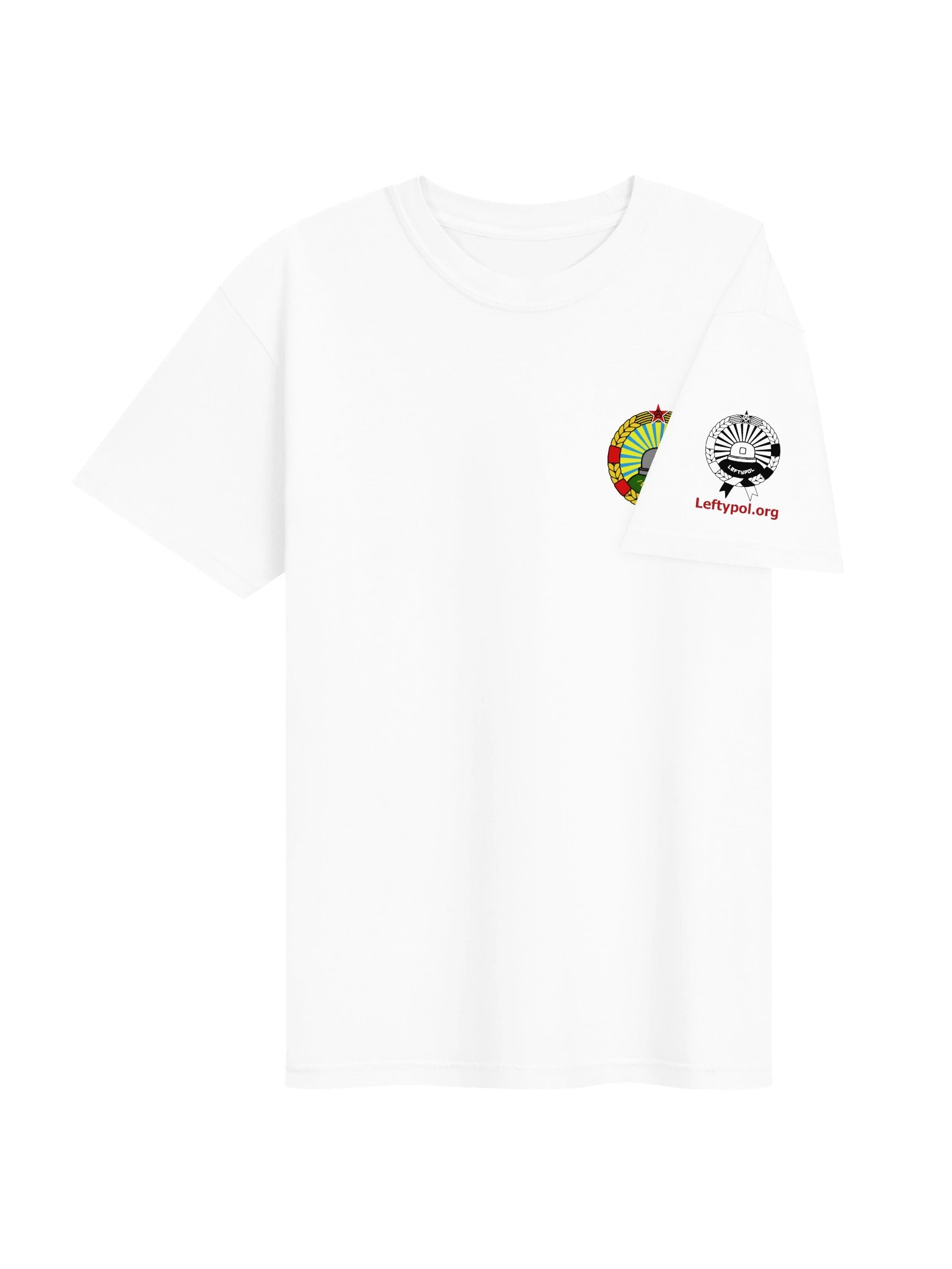 /leftypol/ — White T-Shirt product image (4)