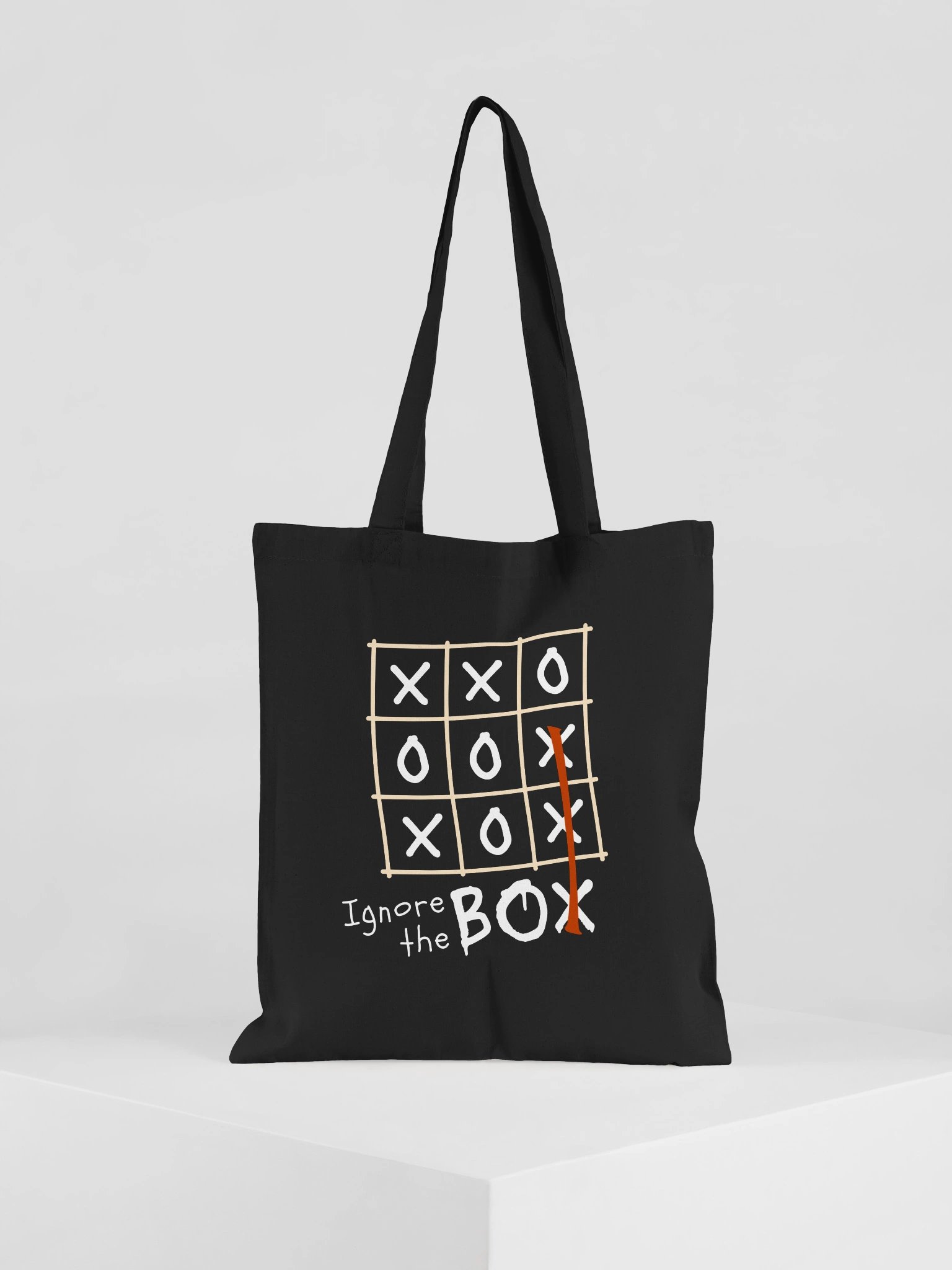 "Ignore the Box" Tote Bag. product image (1)