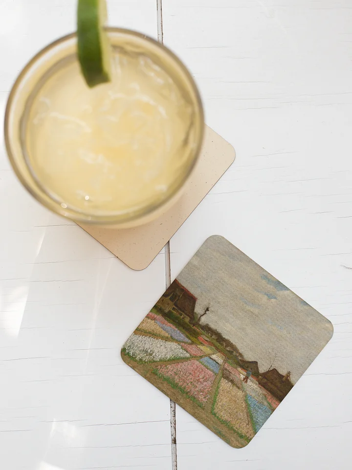 Flower Beds in Holland (Vincent van Gogh) Coaster product image (1)