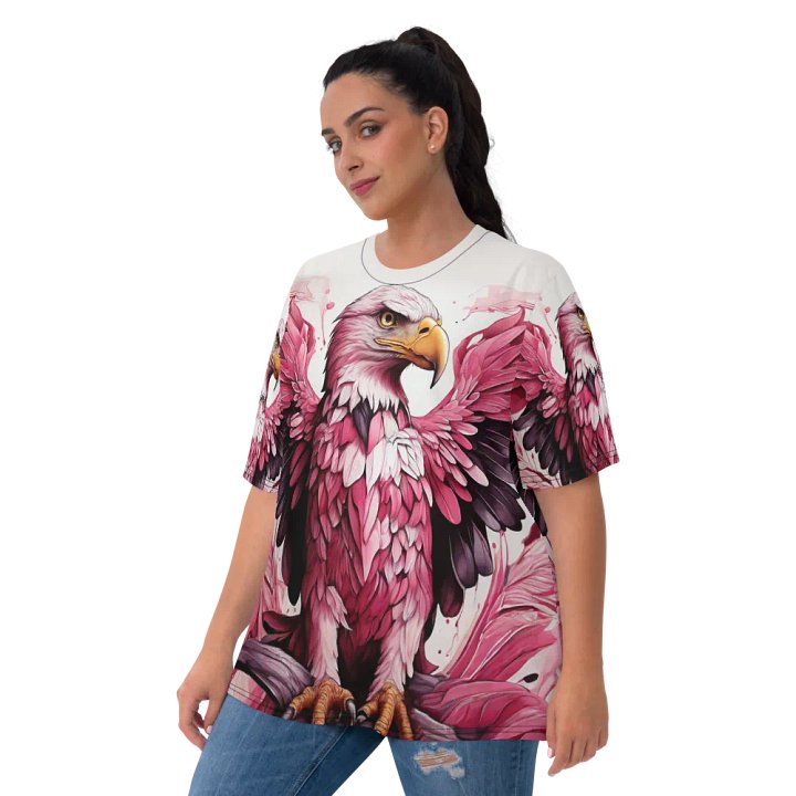 Pink eagle art product image (1)