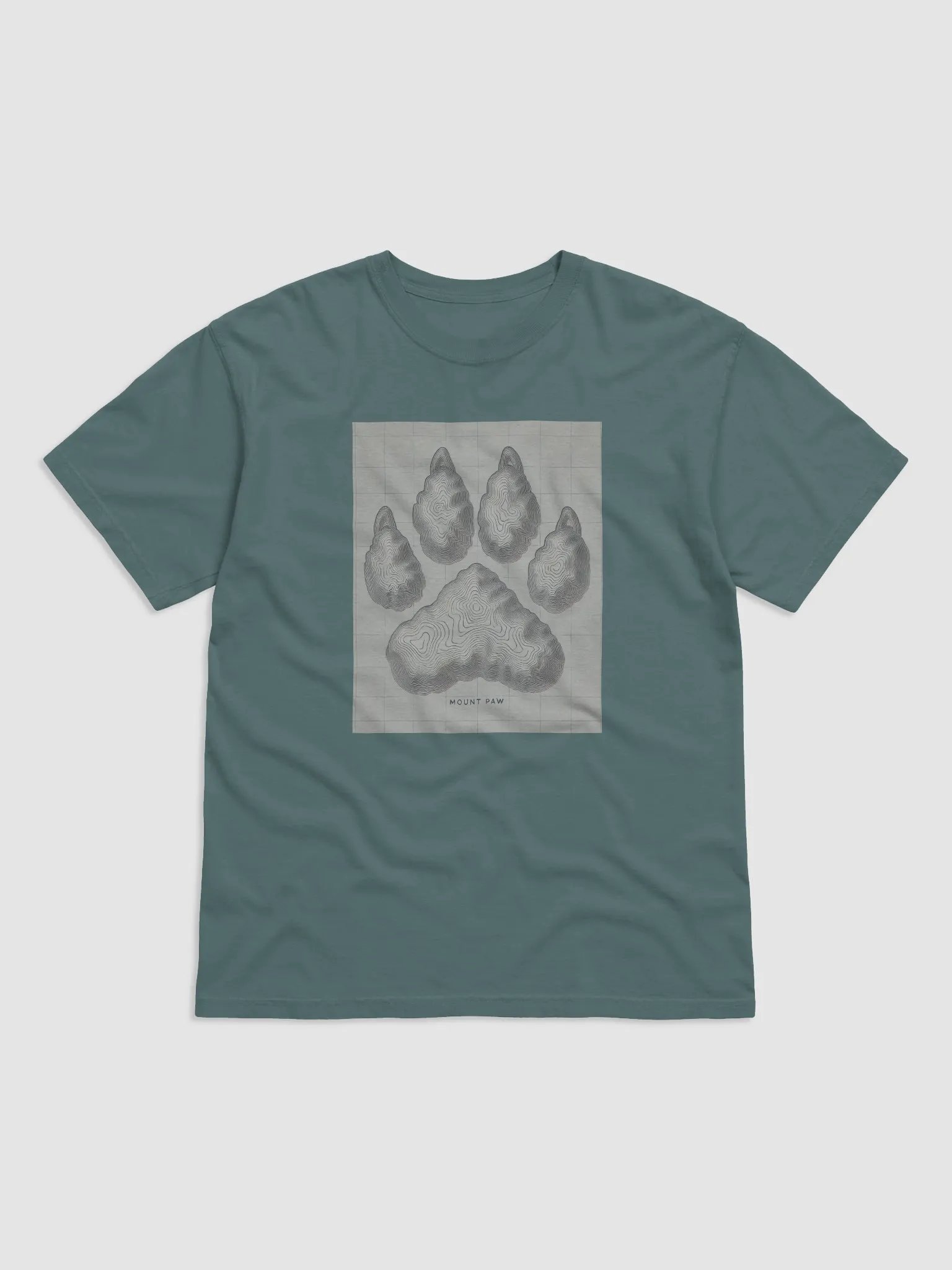 Full Mount Paw Map T - (Premium Cotton) product image (1)
