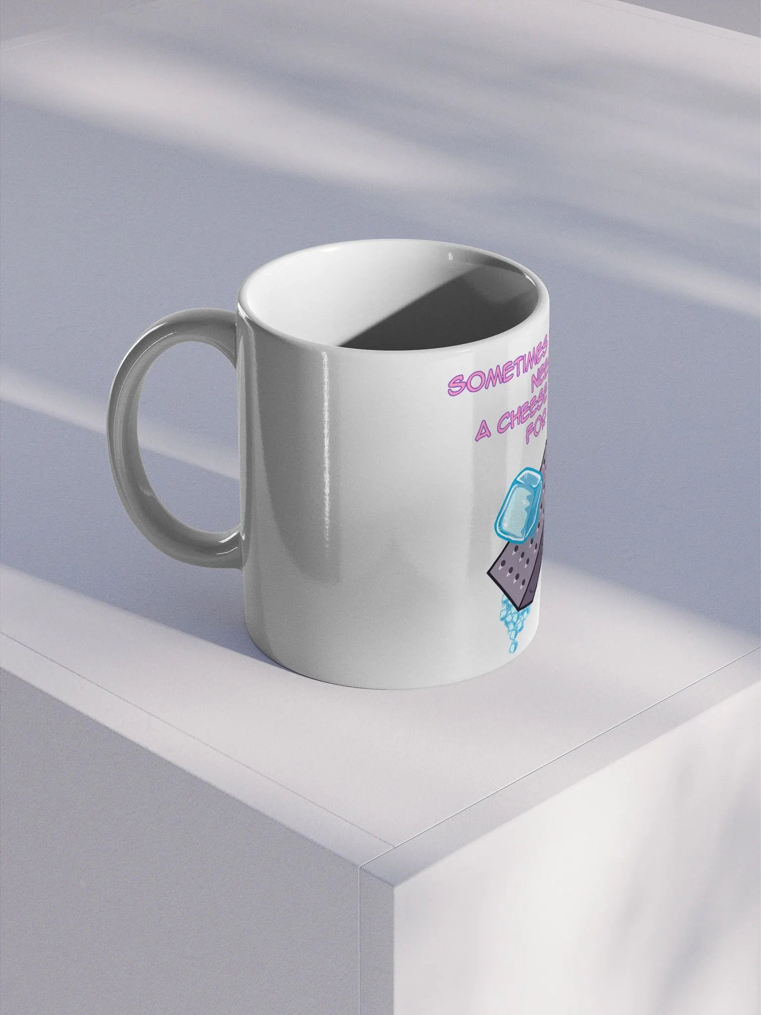 Cheese Grater For Ice - Mug product image (1)
