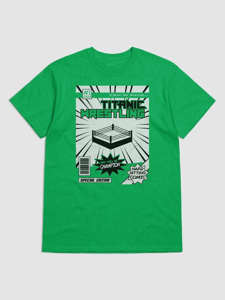 Comic Book Tee - GREEN product image (1)