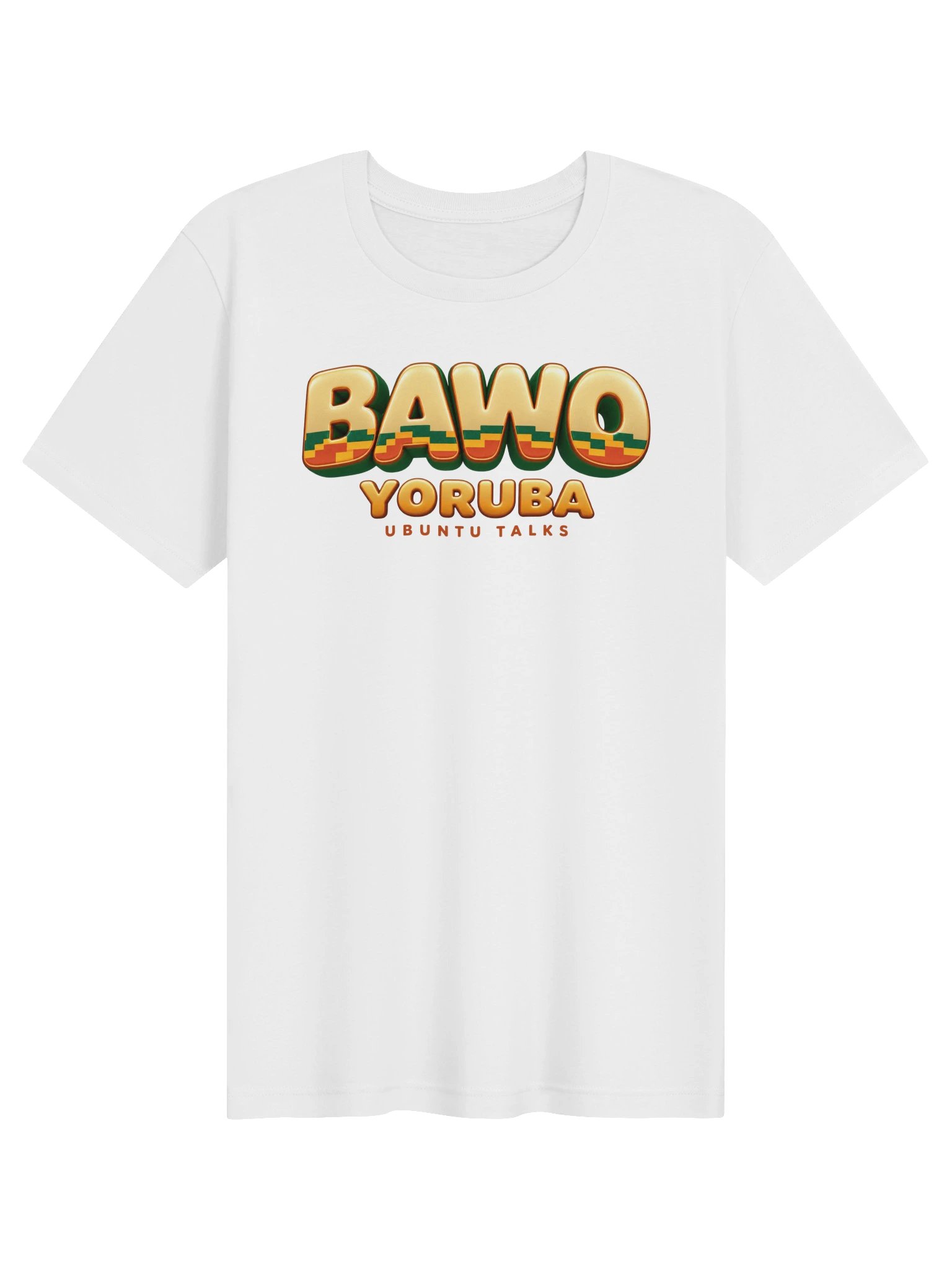 Ubuntu Talks Heritage — BAWO | Yoruba Heritage Tee product image (1)