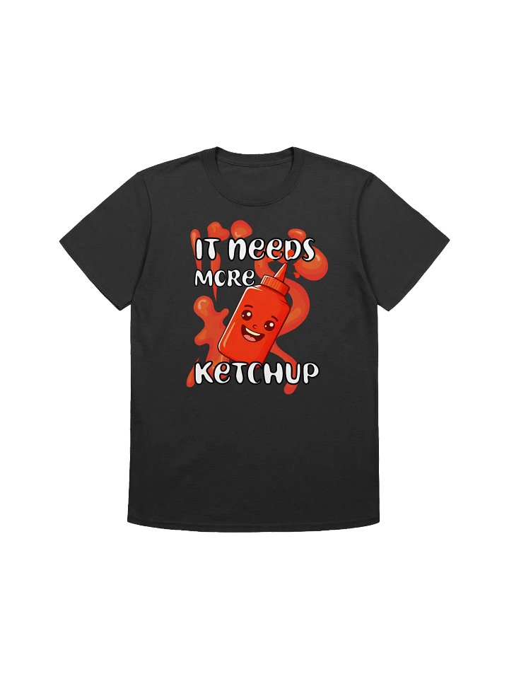 Food Lover-More Ketchup-Funny Ketchup Bottle T-Shirt product image (6)