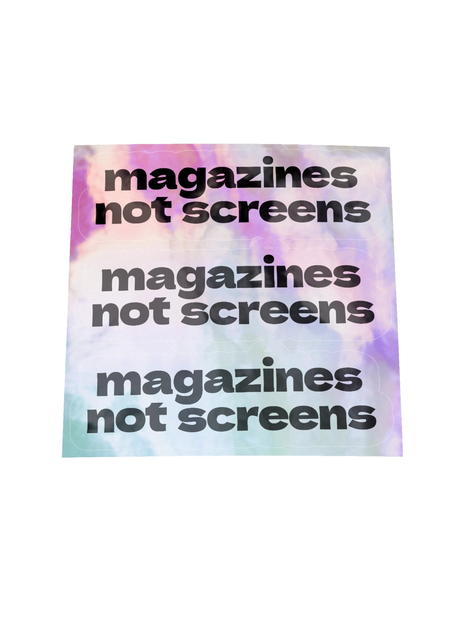 magazines not screens sticker sheet product image (2)