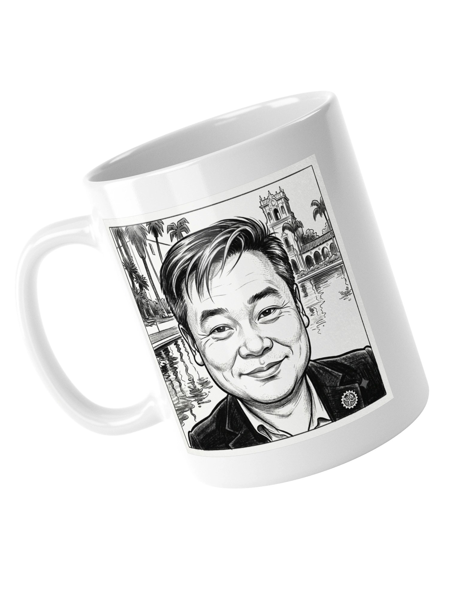 Melvin Leok Caricature Mug product image (5)