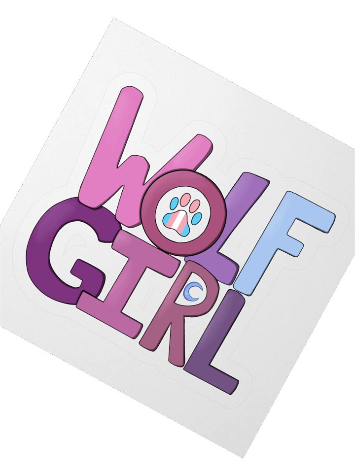 Wolf Girl Sticker product image (2)