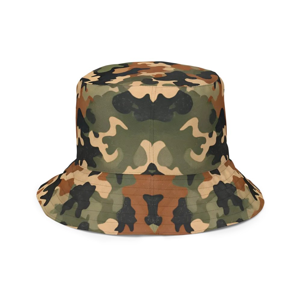 Versatile Camo Reversible Bucket Hat product image (6)